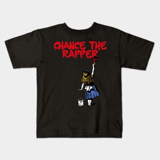 chance the ripper and red girl Kids T-Shirt